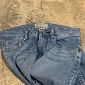 Light wash Everlane jeans
